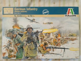 ITALERI German Infantry Winter Uniform WW2 1/72