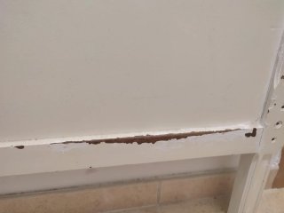 Cabecero de cama blanco estilo clásico