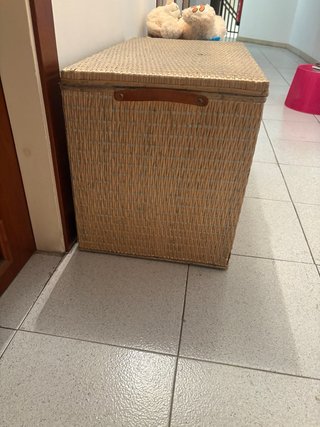 Baúl de mimbre