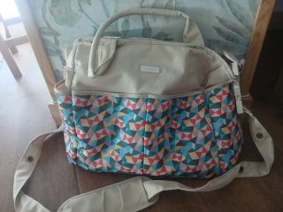 Bolso para carrito de bebé estampado