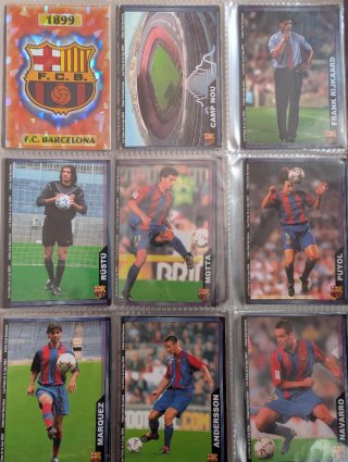 Álbum Las Fichas de la Liga 2004 + 549 cromos