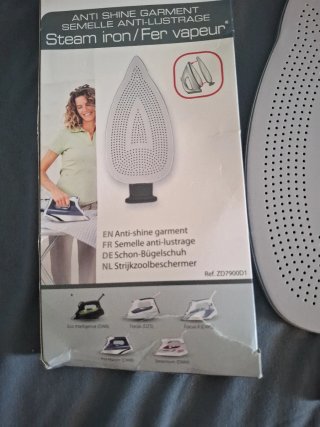 Suela protectora Rowenta para plancha