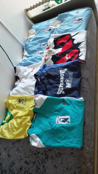 Lote Camisetas Deportivas Vintage