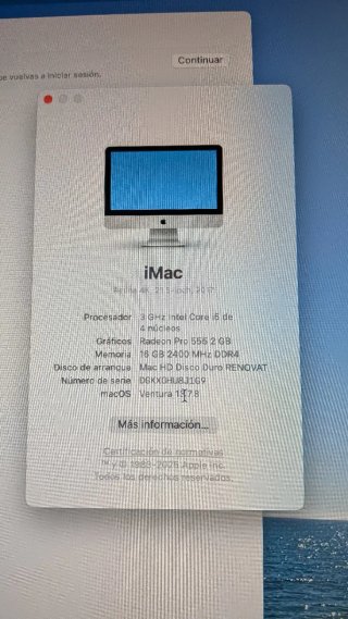 iMac Retina 4K Apple