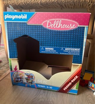 Casa de muñecas Playmobil con su caja original