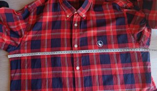 Camisa de cuadros El Ganso 100% algodón Talla M/L