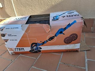 Lijadora de pared Dexter Power 710W