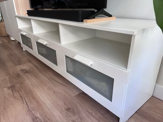 Mueble TV BRIMNES Ikea Blanco