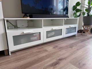 Mueble TV BRIMNES Ikea Blanco