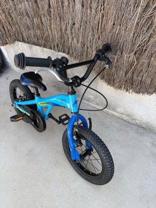 Bicicleta infantil Monty 102 azul