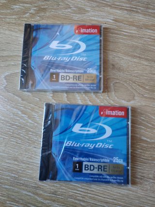 Pack Discos regrabable Blu-ray 25 GB imation 130 m