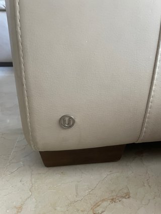 Sofá Natuzzi de piel 3 plazas