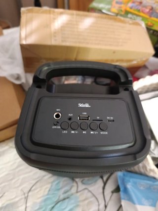 Altavoz Karaoke Stima SKA-A387 RGB LED Micrófono