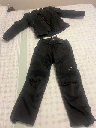 Traje moto mujer talla M
