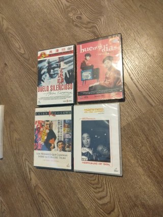 Colección 4 Películas DVD Cine Japonés 10€/ unidad