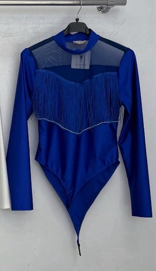 Body blusa flamenco negro S/M