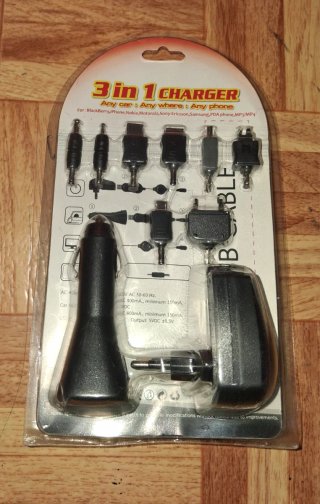 Cargador 3 en 1 Universal