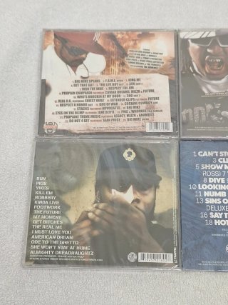 Lote 4 CDs Hip Hop R&B.