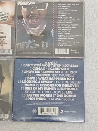 Lote 4 CDs Hip Hop R&B.