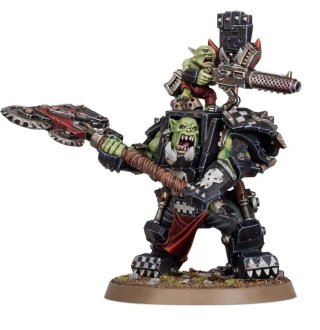 Warhammer 40.000 Orks Warboss in Mega Armour