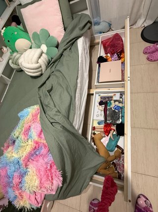 Cama nido con mueble