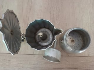 Cafetera Italiana Aluminio 6/8 tazas