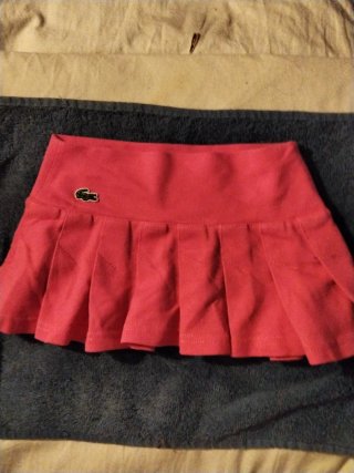 Falda Lacoste Niña Talla 2 Rosa