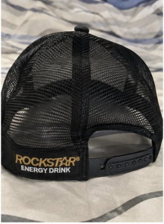 Gorra SHOT Estrella Dorada Negra Blanca