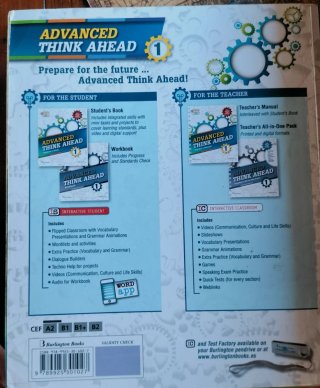 Libro Inglés Advanced Thing Ahead 1
