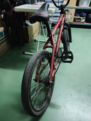 Bicicleta BMX Roja