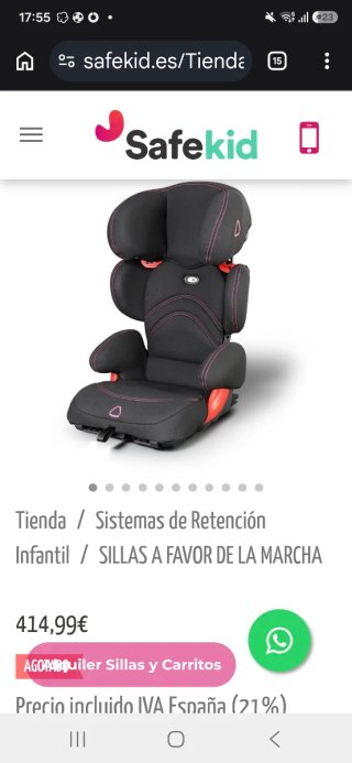 Silla coche Takata Maxi