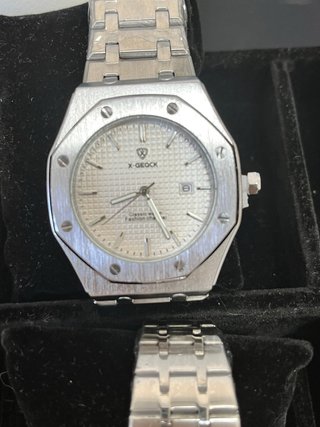 Reloj X-GEOCK Plata Hombre