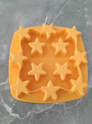 Cubitera de silicona estrellas y circulos