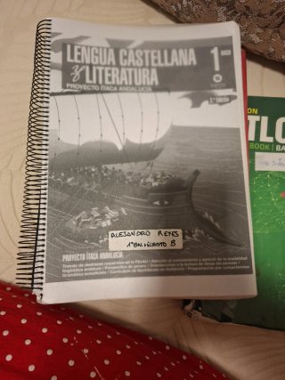 Lengua castellana y literatura, 1 BACH.