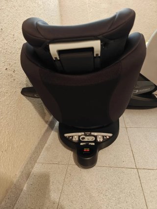 Silla Coche Joie i-Spin 360 Negra + Funda