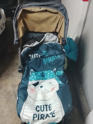 Carrito Jane plegable estilo paraguas