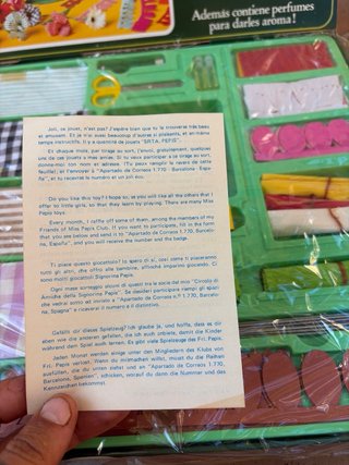 Juego Deco Flor años 70
