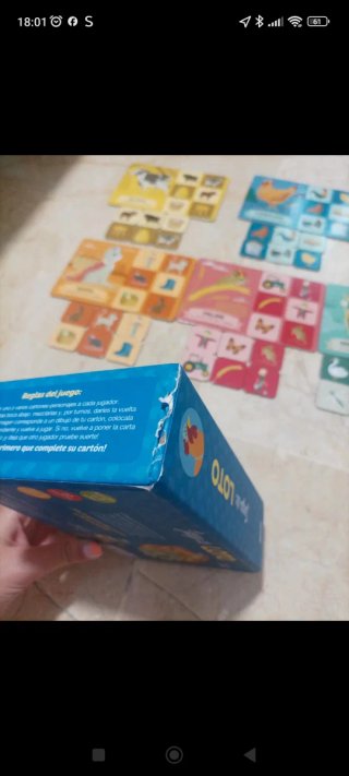 Juego de Loto Los Reyes de la Granja