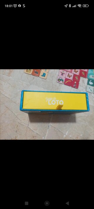 Juego de Loto Los Reyes de la Granja