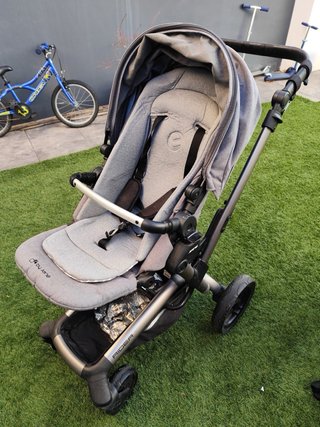 Carrito Bebé Jane Rider 3 Piezas Gris