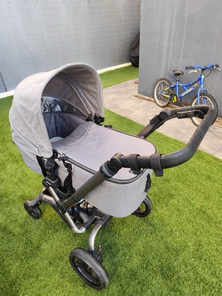 Carrito Bebé Jane Rider 3 Piezas Gris