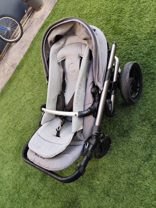 Carrito Bebé Jane Rider 3 Piezas Gris