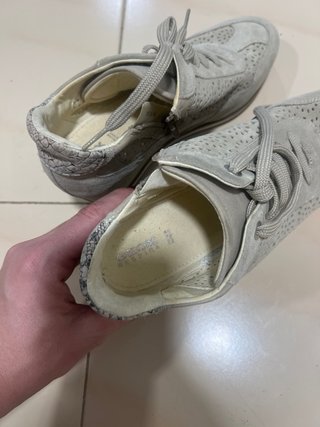 Zapatos Geox Beige/Gris Mujer