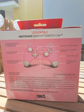 Comando rosa Nintendo Switch/Switch Lite