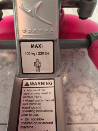 Stepper Decathlon Rosa