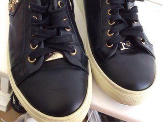 Philipp Plein Sneakers Nere Oro