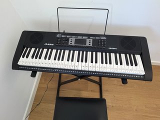 Alesis Melody 61 61 teclas +soporte + banque +caja