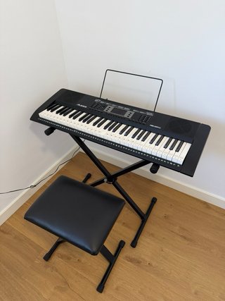 Alesis Melody 61 61 teclas +soporte + banque +caja