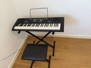 Alesis Melody 61 61 teclas +soporte + banque +caja