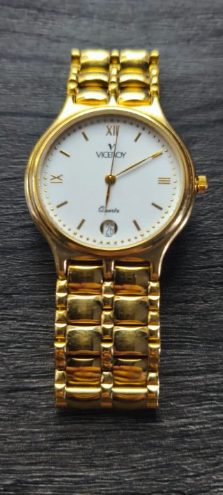 Reloj Viceroy Dorado y Blanco Mujer